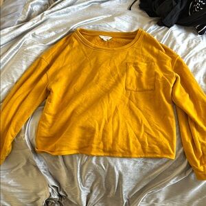 Mustard Yellow Long Sleeve Top